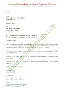 how to write a letter to bank manager for <a href=